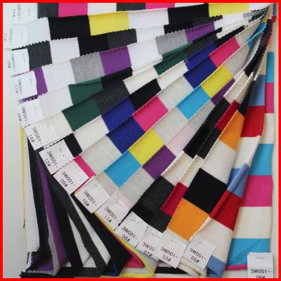 China Other Stripe Fabric Factory Stripe French Terry Professional Production Knitted Fabric for sale