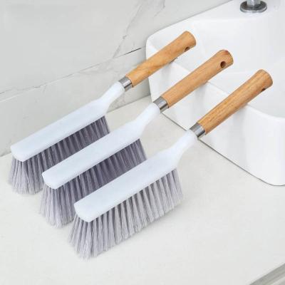 China Sustainable Rolling Household Hairing Mini Brush Duster Cleaner Sweep Wood Fondant Dusting Handle Bench Counter Floor Computer for sale