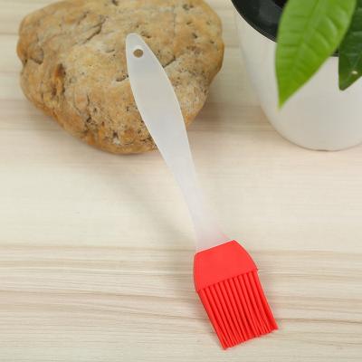 China Silicone Stocked Food Grade Brush Cooking Tools Cooking Grills Set Barbecue Brush Scraper BBQ Grill Oil Sauce Pot Basting Brush Home for sale