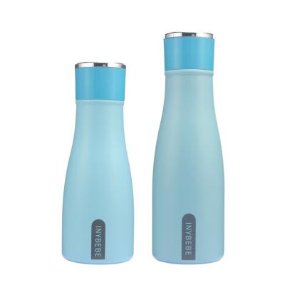 China 380ml 480ml Viable Self-cleaning UV-C Insulation Smart Kids Glow Water Bottle With UV Light for sale