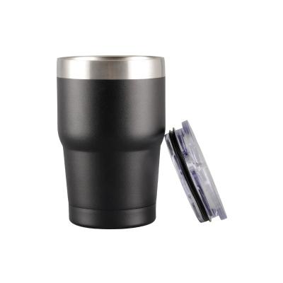 China Sustainable Environmental Sports Food Grade Water Bottles Stainless Steels Car Outdoor Coffee Cup With Lid for sale