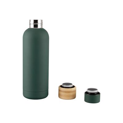 China Durable Outdoor Stainless Steel Double Wall Vacuum Insulated Sports Water Bottle And Flask With Handle Lid for sale