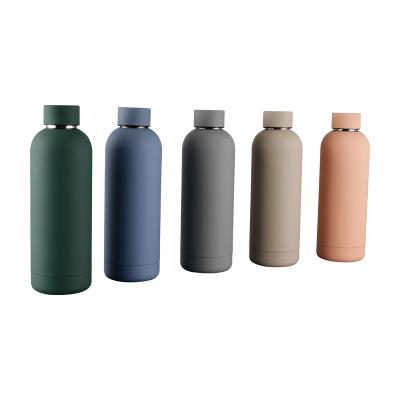 China Durable Stainless Steel Double Wall Keep Hot 12hours Outdoor Sport Water Bottle Hot Cold Vacuum Flask for sale