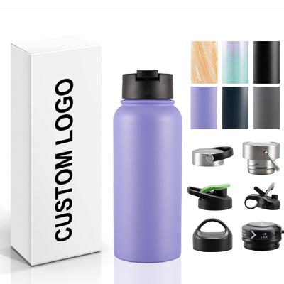 China Custom Stainless Steel Water Bottles Logo Viable Insulated Kids Water Bottle Vacuum Flask Shaker Bottle With Wholesale Discount for sale