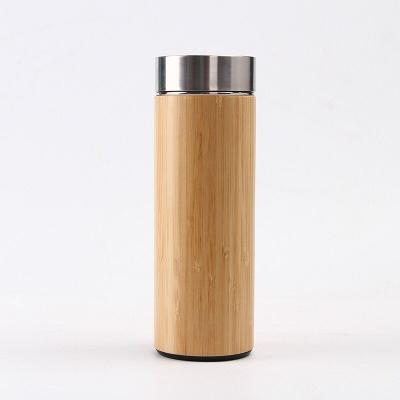 China High Quality Sustainable Wholesale 360ml 420ml Double Wall Natural Bamboo Fiber Coffee Mug Bamboo Mug for sale