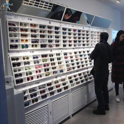 China Customized Design Retail Eyewear Store Furniture Commercial Eyewear Glasses Display Rack Cabinet Store for sale