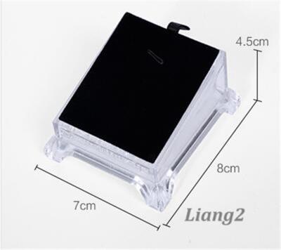 China Chain Store Acrylic Jewelry Box For Ring Necklace Bracelet Set Earring Necklace for sale