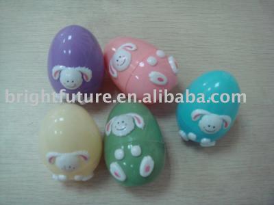 China 3D Cartoon Animal PP EASTER EGG for sale