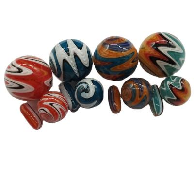 China US Traditional Colored Glass Bead Sets For Smoking for sale