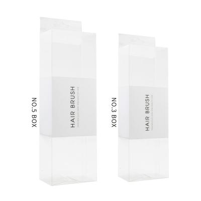 China Recycled Materials Masterlee Logo Custom Transparent PVC Packaging Clear Collapsible Plastic Box for sale