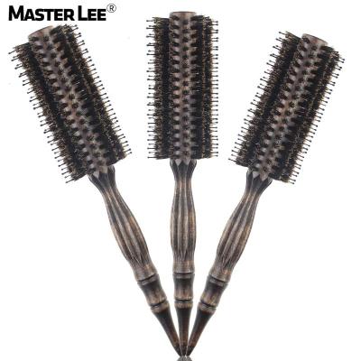 China Masterlee Brand Curly Hair Care Comb Durable Wooden Handle Natural Hair Curl Hair Comb for sale