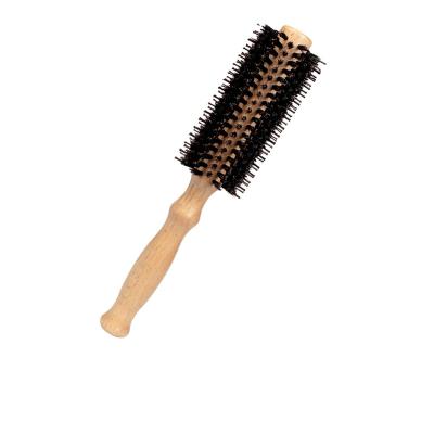 China Wholesale Salon Masterlee Brand Salon Round Hair Brush Wooden Bristle Brush for sale