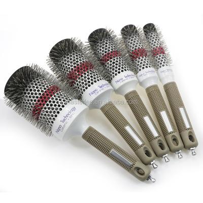 China Brand Professional High Quality Nano Technology Masterlee Salon Ceramic Hair Brush for sale