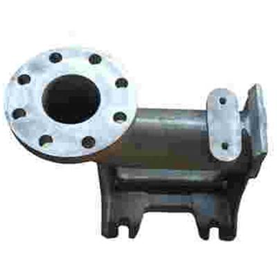 China Machinery Parts /Automobile Pump Elbow Gray Iron Castings/Sand Casting Gray Iron Pump Elbow for sale