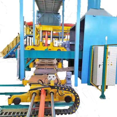 China Automatic Manhole Production Plant Green Sand Casting Line Line for sale