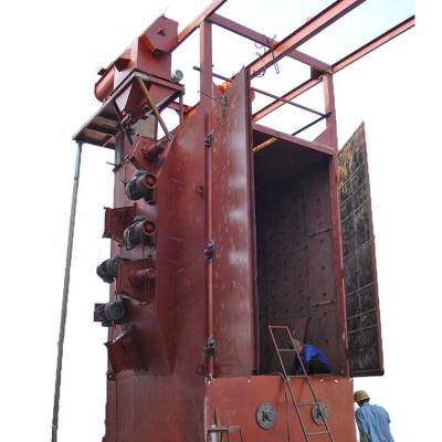 China Q37 Double Hook Y Type Shot Blasting Machines for sale