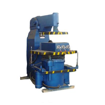 China Factory Qingdao Huaxin Foundry Green Sand Casting Machine Z149W Flip Compression Molding Machine For Making Manhole Cover for sale