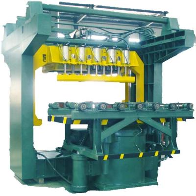 China Hotels China Vacuum Molding Processing Green Sand Production Line Continuous Casting Machine for sale