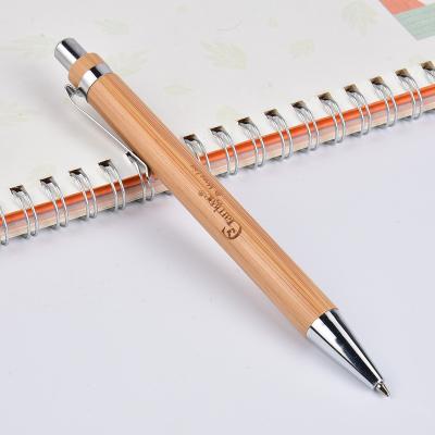 China 2020 Promotional Pen Custom Eco-Friendly Wooden Bamboo Pen With Logo Ballpoint Pen zu verkaufen