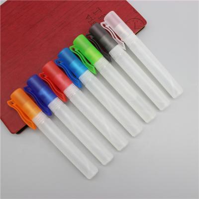 Chine office & School Pen Factory Good Quality OEM 10ml Hand Sanitizer Spray Waterless Pen For Kids Spray Bottle Container à vendre