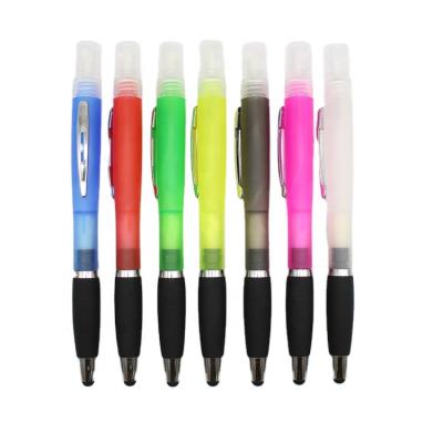 Chine office & School Pen Factory direct supply plastic stylus contact jet pen 3 in 1 ballpoint pen à vendre