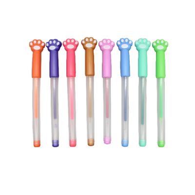 China Creative normal cute gel cartoon pen pens for students color stylist pen for sale