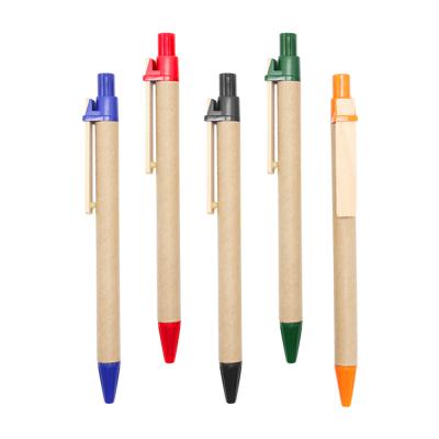 China Wholesale promotional pen eco promotional paper pens for sale