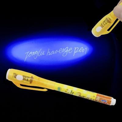 China Magic Mark Spy Pen Built-in PP UV LED Invisible For Hidden Camera Pen for sale