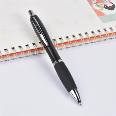 China office & School Pen Ball Pen Making Machine Rollerball Pen Filling Pen Matte Black Logo for sale