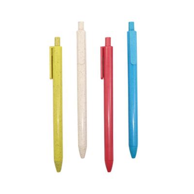 China Promotional pen stationery pen biodegradable eco ballpoint pen custom logo en venta