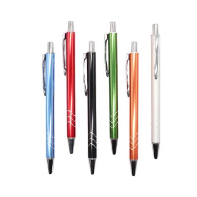 China office & School Pen 2020 Logo Carved Metal Pen Office Stationery Promotional Pen Te koop