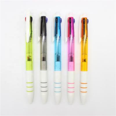 China office & School Pen 2019 Ballpoint Pen 3 Color Refill Creative Soft Blue Red Black Ballpoint Pen for sale