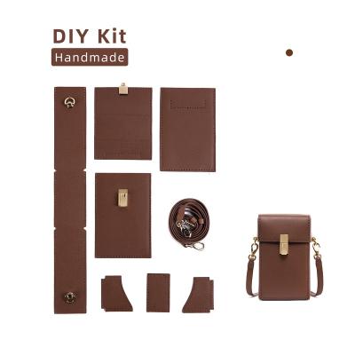 China Handicraft Handbag Making Material Kit with DIY Tools Craft Handmade Phone Bag Women and Girl for sale