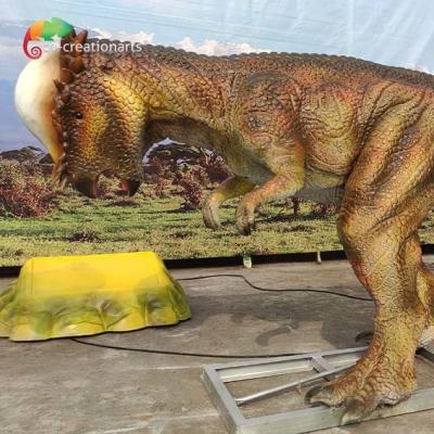 China Theme Park 3M Animatronic Dinsoaur Life Size Pachycephalosaurus For Amusement Park for sale