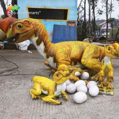 China Amusement Park Life Size Robotic Dinosaur Animatronic Oviraptor for sale