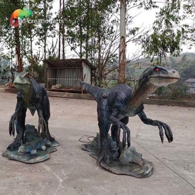 China 3 Meters Customized Robotic Life Size Animatronic Dinosaurs For Amusement Park for sale