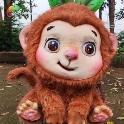 China Small Size Animatronic Monkey Toy Theme Park Animatronics for sale