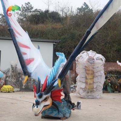 China Simulation Color Animatronic Dragons Animatronic Model 5 Meters Te koop