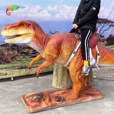 China Children Animatronic Walking Dinosaur Rides Electric Ride T Rex for sale