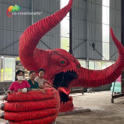 中国 屋外の遊園地の装飾のAnimatronic赤いモンスター 販売のため