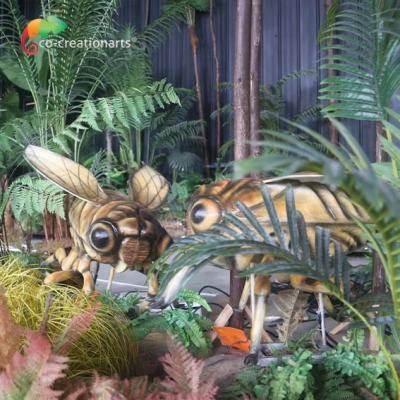 중국 Garden Decoration Cicada Animatronic Insect Lifelike Movement 판매용