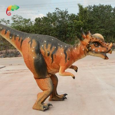 China Animatronic Dinosaur Pachycephalosaurus Costume Lifelike For Amusement Park en venta