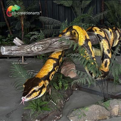 China Animatronic Snake Simulated Animals For Theme Park Attractions for sale