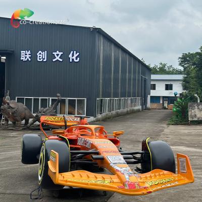 China Customizable Realistic Color Fiberglass F1 Car Waterproof Sunproof Car Model for sale