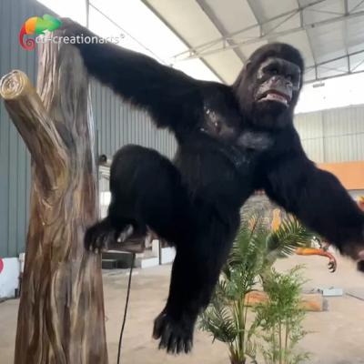 China Customized Realistic Animatronic Animals Animatronic Gorilla For Decoration for sale