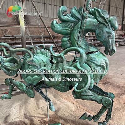 China Customized Mechanical Horse For Museum Decoration Shopping Center for sale