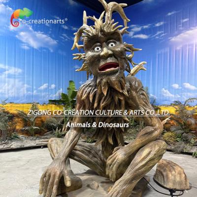 China Giant Animatronic Talking Tree Man Humanic Talking Tree For Theme Park Decoration for sale