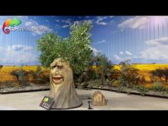 Animatronic Talking Tree For Amusement Park Decoration