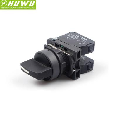 China XB4 Plastic 3 Position Momentary / Latching Rotary Selector for sale