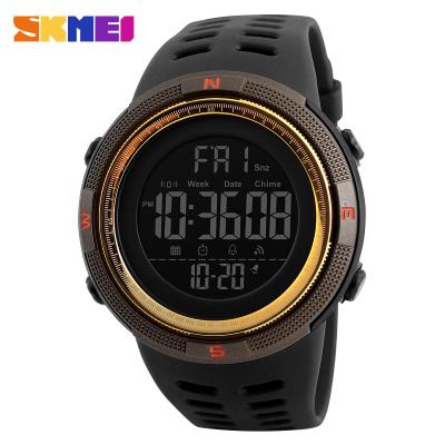 China Hot selling alarm watches cheap men skmei 1251 custom cheap sports watches digital jam tangan for sale